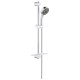 Душевая система hansgrohe Vernis Shape Showerpipe 230 1jet EcoSmart с термостатом для ванны 26098000 хром