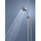 Душевая система hansgrohe Vernis Shape Showerpipe 230 1jet EcoSmart с термостатом для ванны 26098000 хром