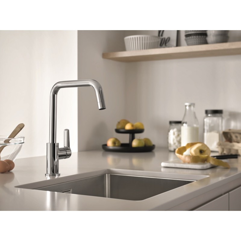 Grohe Мойка для кухни 550 x 450 мм, под столешницу, 1 чаша, матовая (31574SD1)