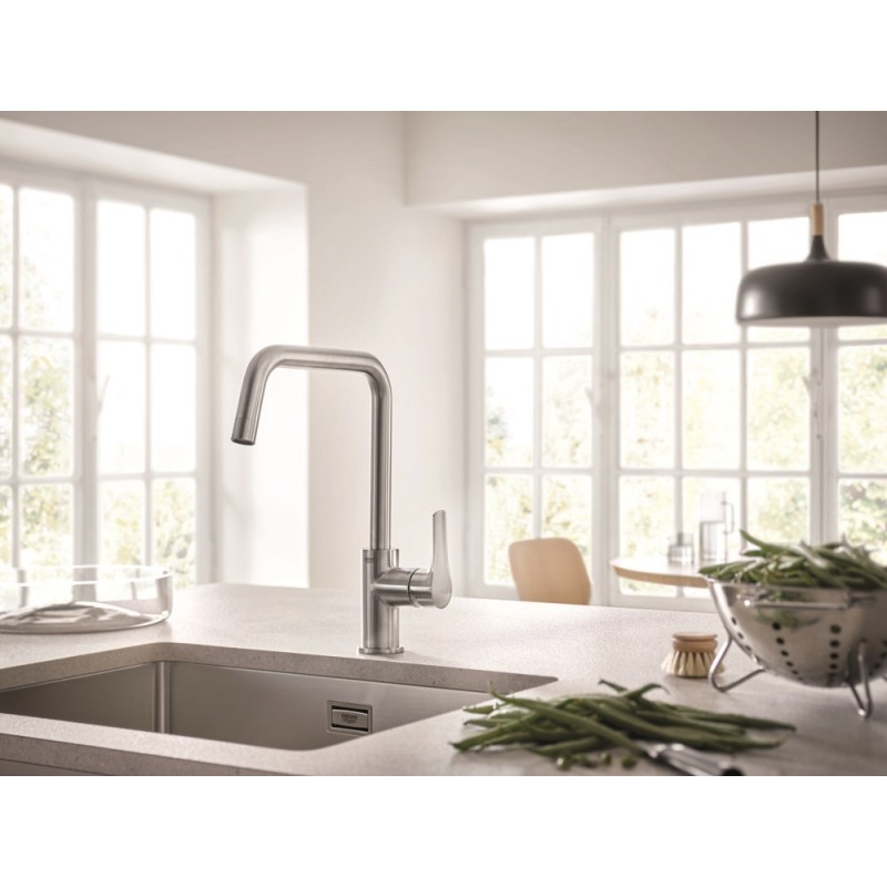 Grohe Мойка для кухни 550 x 450 мм, под столешницу, 1 чаша, матовая (31574SD1)