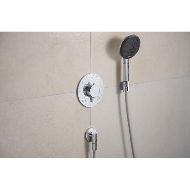 Шланговое подсоединение hansgrohe FixFit Fine S с обратным клапаном, 28882000 хром