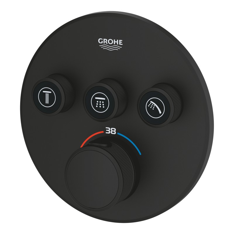 Grohe Grohtherm SmartControl Термостат для встраиваемого монтажа на 3 выхода (29508KF0)