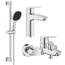 Grohe Набiр змiшувачiв QuickFix Start 3 в 1 для ванни (UA202301ME)