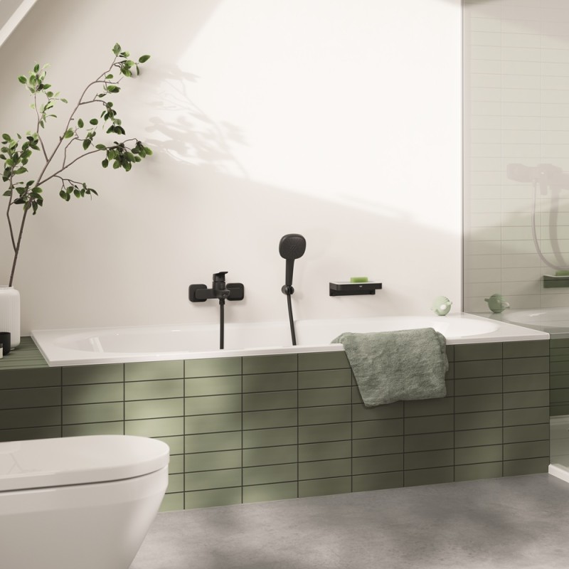 Grohe QuickFix Start Cube Полочка для душа с держателем (411072430)