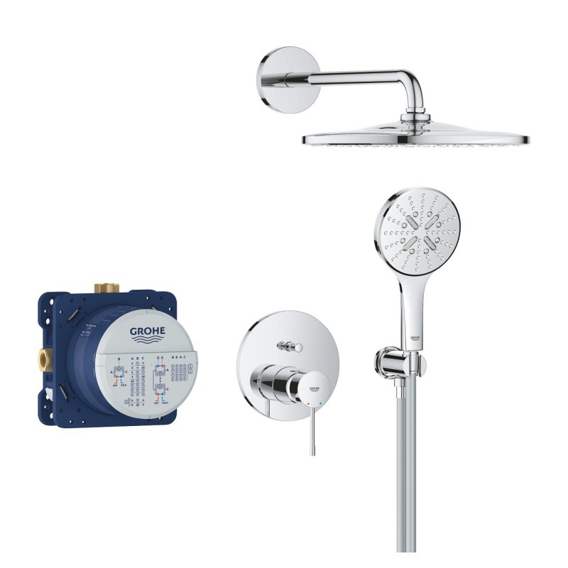 Grohe Essence Скрытая душевая система с Rainshower Mono 310 (25287000)