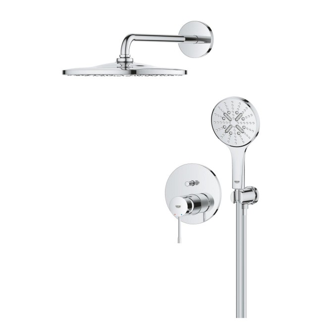Grohe Essence Скрытая душевая система с Rainshower Mono 310 (25287000)
