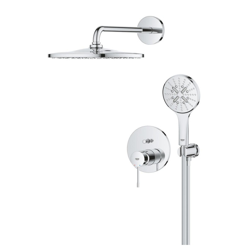 Grohe Essence Скрытая душевая система с Rainshower Mono 310 (25287000)