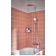 Grohe Tempesta System 250 Душевая система настенного монтажа с термостатом для ванны (26672001)