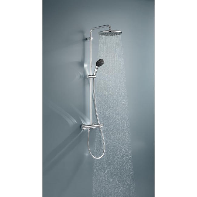 Grohe QuickFix Vitalio Start 250 Душова система з термостатом для настінного монтажу (26677001)