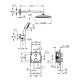 Grohe Quickfix Precision Душевая система скрытого монтажа с Vitalio Start 250 (348832430)