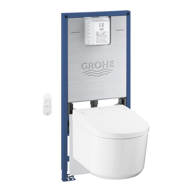 Grohe QuickFix Sensia Настенный унитаз-биде с Rapid SLX 4 в 1 (36509SH0)