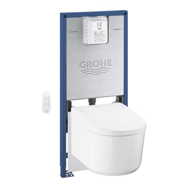 Grohe QuickFix Sensia Настенный унитаз-биде с Rapid SLX 4 в 1 (36509SH0)