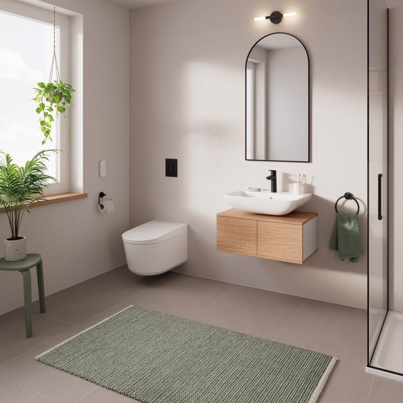 Grohe QuickFix Sensia Настенный унитаз-биде с Rapid SLX 4 в 1 (36509SH0)