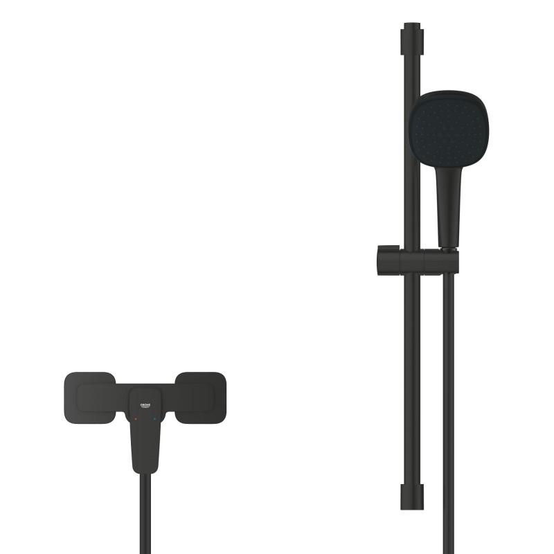 Grohe Cubeo Однорычажный смеситель для душа с душевым гарнитуром (1018252430)