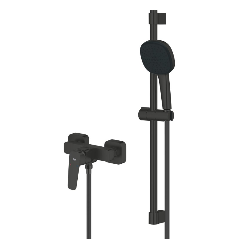 Grohe Cubeo Однорычажный смеситель для душа с душевым гарнитуром (1018252430)