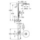 GROHE SPA Rainshower Aqua Pure Душова система з термостатом для настінного монтажу (101680GN00)