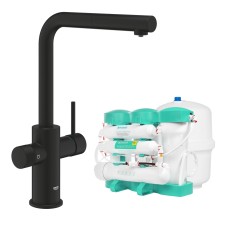 Grohe Blue Pure Minta смеситель с фильтром обратного осмоса Ecosoft P'URE AQUACALCIUM Mint (MO67530590KF)