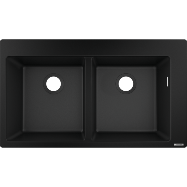 Мойка для кухни hansgrohe S51 S510-F770, черный графит 43316170