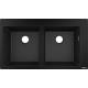 Мойка для кухни hansgrohe S51 S510-F770, черный графит 43316170