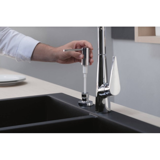 Мойка для кухни hansgrohe S51 S510-F770, черный графит 43316170