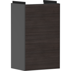 Тумба Xevolos E 340/245, дверная петля справа, 54171730 Slate Matt Grey / Dark Oak