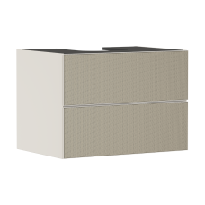 Тумба Xevolos E 780/550, з 2 шухлядами для столешні з вирізом посередині, 54188390 Sand Matt Beige