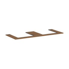 Консоль 1375/550 Xilesa E з 2 вирізами для накладної раковини, 54274550 Cashmere Oak