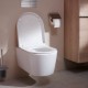 Унитаз подвесной hansgrohe EluPura S AquaFall Flush 60292450 с сиденьем и крышкой