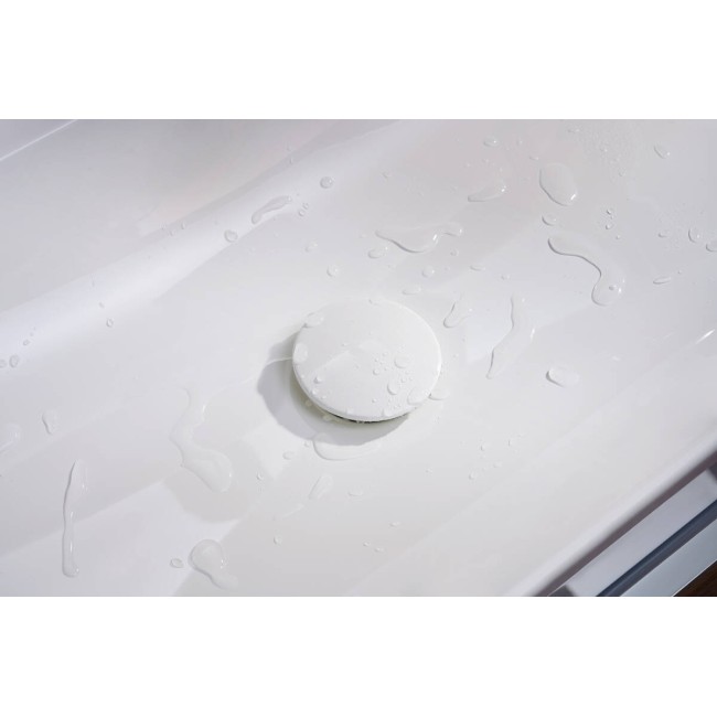 Накладна раковина 800/480 Xelu Q без отвору під змішувач, без переливу, 61023450 з покриттям SmartClean