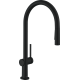 Змішувач hansgrohe Talis M54 для кухонної мийки з висувним душем, чорний матовий 72800670