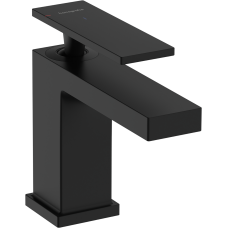 Змішувач hansgrohe Tecturis E CoolStart для раковини з донним клапаном 73004670 чорний матовий