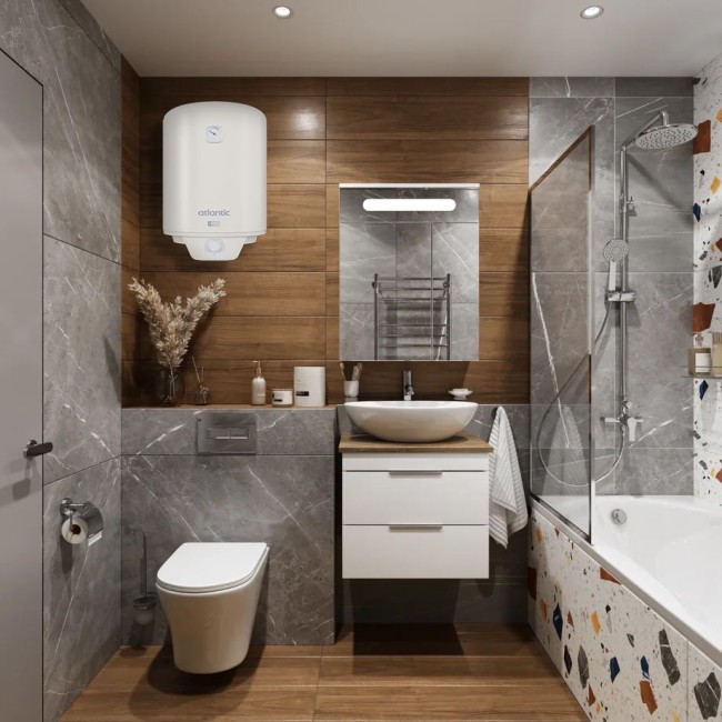 Водонагрівач побутовий електричний Atlantic Opro Expert VM 050 D400S-2-B (2000W)