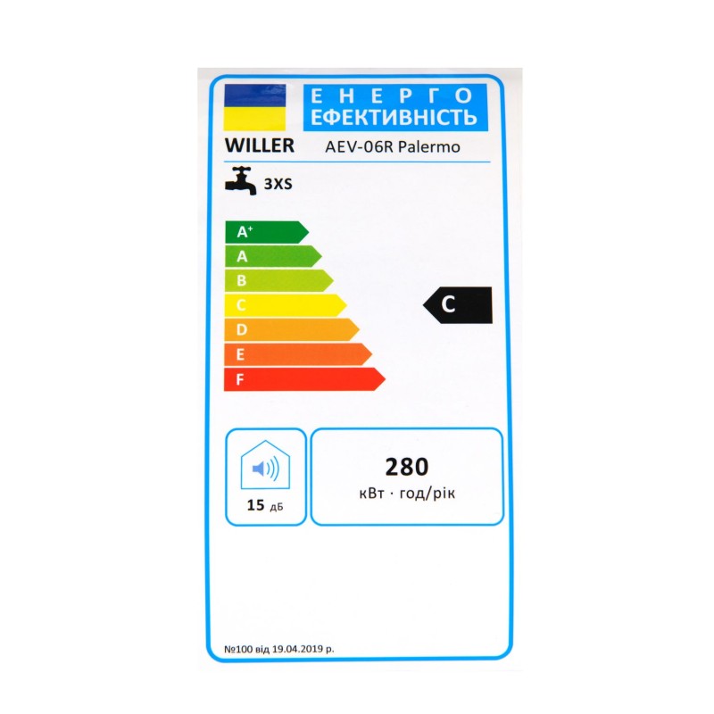 WILLER AEV-06R Palermo водонагреватель (бойлер) вертикальный