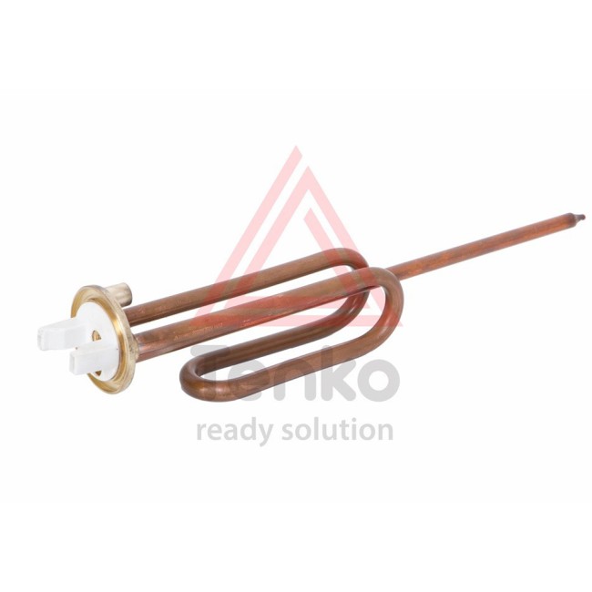 Тэн 2,0 кВт, фланец, гнутый, под анод М6