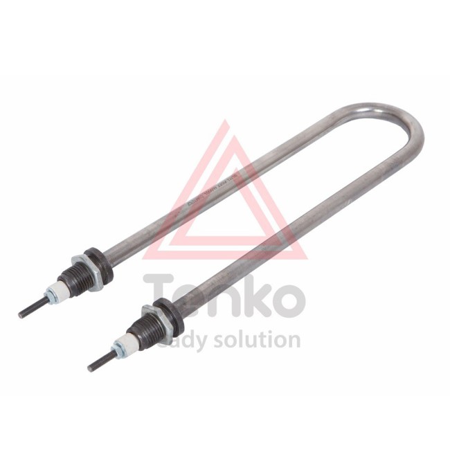 Тэн нержавейка 1,5 кВт, Д-10, М16х1,5, R21 дуга