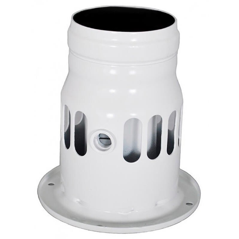 Адаптер Bosch AZ 982 для подключения раздельных дымоходов Ø80-80 к котлам с выходом Ø60/100