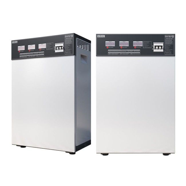 Стабилизатор напряжения трёхфазный бытовой АМПЕР У 12-3/63 v2.0