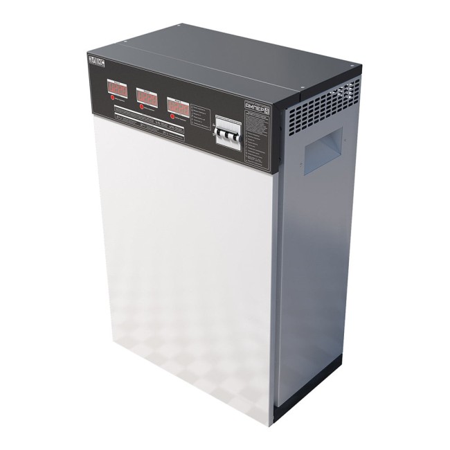 Стабилизатор напряжения трёхфазный бытовой АМПЕР У 12-3/63 v2.0