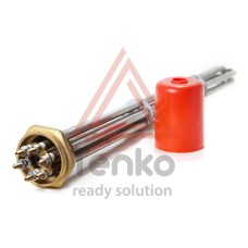 Блок тэнов 12000Вт крепление гайка латунная 1,5" L=450mm