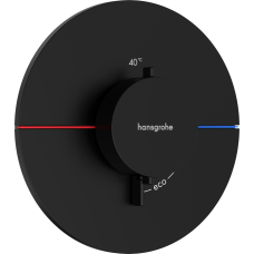 Термостат hansgrohe ShowerSelect Comfort S для душа 15559670 черный матовый