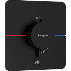 Термостат hansgrohe ShowerSelect Comfort Q для душа 15589670 черный матовый