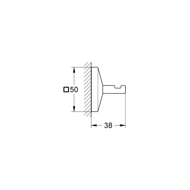 GROHE SPA Allure Brilliant Гачок для халату (40498000)