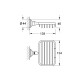Grohe Essentials Authentic Полочка-решетка, маленькая (40659001)