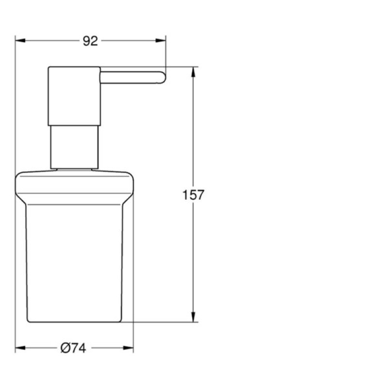 Grohe Essentials Дозатор жидкого мыла (40394001)