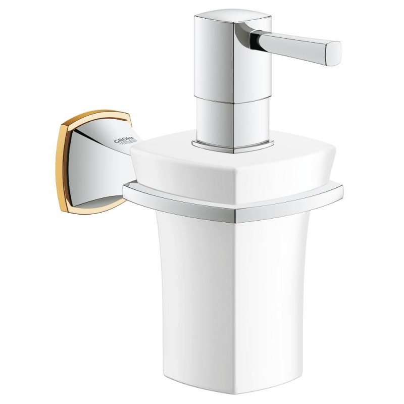 <i>GROHE SPA</i> Grandera Держатель с керамическим дозатором жидкого мыла (40627IG0)