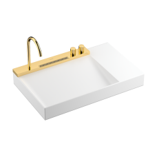 Умывальник 780/475 с хромированным смесителем hansgrohe Avalegra AquaUnit QuickClean+, 22473990