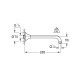 GROHE SPA Rainshower Grandera Душовий кронштейн 285 мм (27986000)