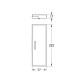 Grohe Eurocube Полочка пластиковая (18541000)