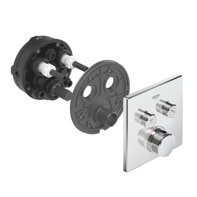 Grohe Grohtherm SmartControl Термостат скрытого монтажа с двумя кнопками управления (29124000)