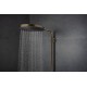 Душевая система hansgrohe Pulsify S Puro Showerpipe 260 1jet с термостатом 24236140 бронза